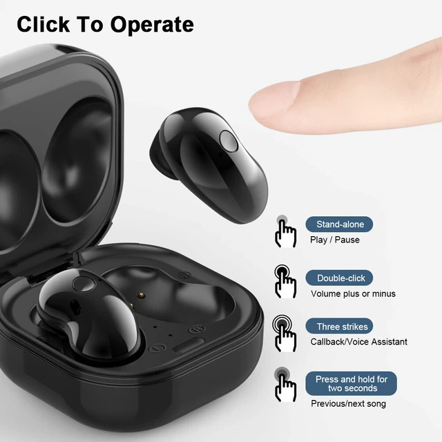 Crua bluetooth 2025 5.0 wireless earbuds