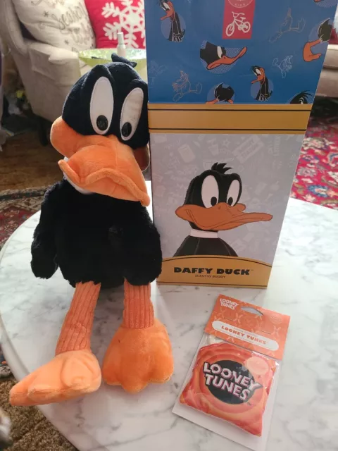 New In Box Scentsy Buddy Looney Tunes "Daffy Duck" With Scent Pack Discontinued