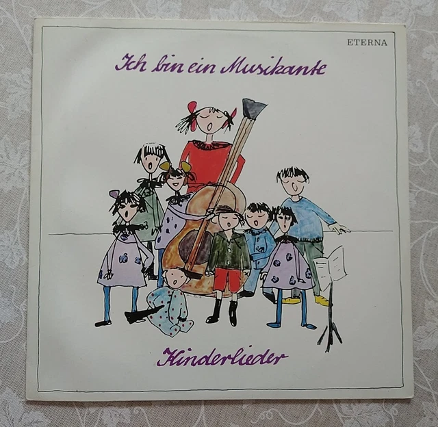Wenn Ich Groß Bin Gehe Ich Zur Volksarmee Ddr Kinderlied SCHALLPLATTE LP VINYL 12" Ich bin ein Musikante - Kinderlieder, DDR