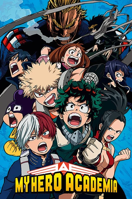 Poster My Hero Academia Cobalt Blast Group 61 x 91,5 cm