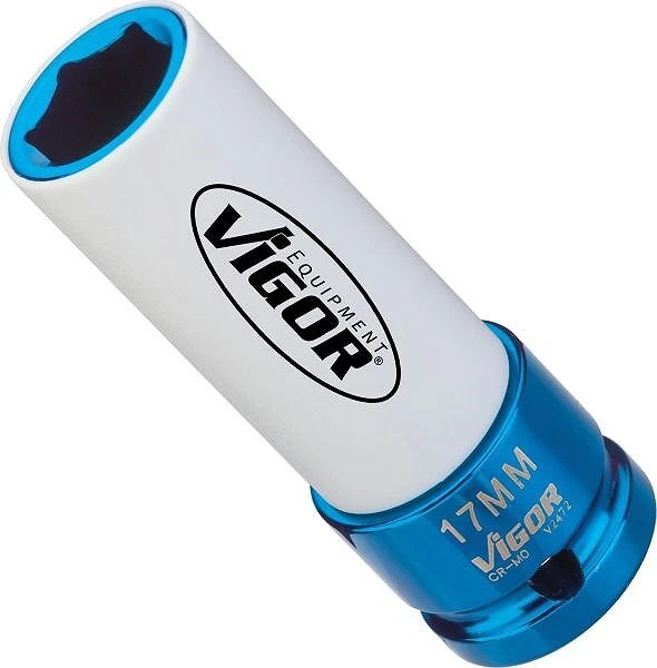 Vigor Avvitatore A Percussione Inserto Chiave - 1/2" - Esagonale - 17Mm