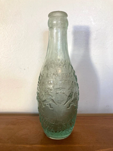 Daniel Thwaites & Co Ltd Eanam Brewery Blackburn Bottle Victorian Coat Of Arms