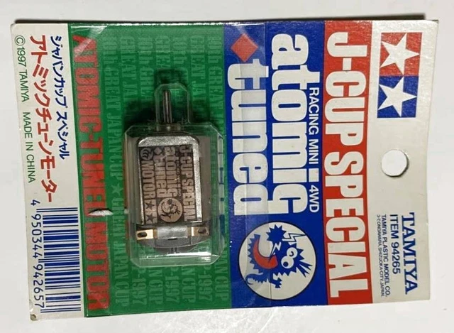 Motor Nuclear Model TAMIYA ATOMIC TUNED Motor J-Cup Special 1997 Mini 4WD 94265 Vintage ...