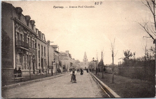 51 EPERNAY - l'avenue Paul chandon.