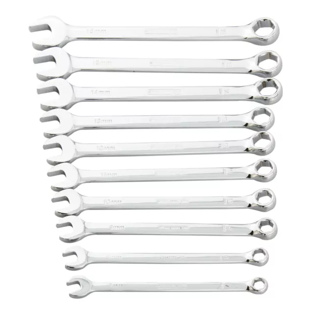 Steelman Pro 6 Point Metric/Combination 10 Piece Wrench Set 78534