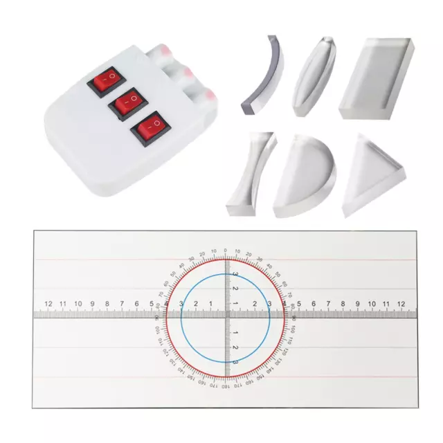 Light Refraction Experiment Teaching Apparatus 3D Physics Optics Experiments