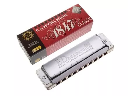 1847 CLASSIC EDharmonica, Harmonica - Free US Shipping!