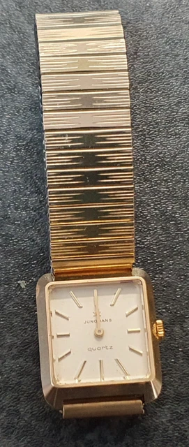 JUNGHANS Quarz Uhr, Damen, Zugband, Shockresist, Steel,ca. 16 cm