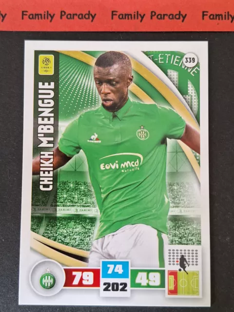 Carte Bergessio Star Player ASSE Saint-Etienne Adrenalyn XL football card  panini