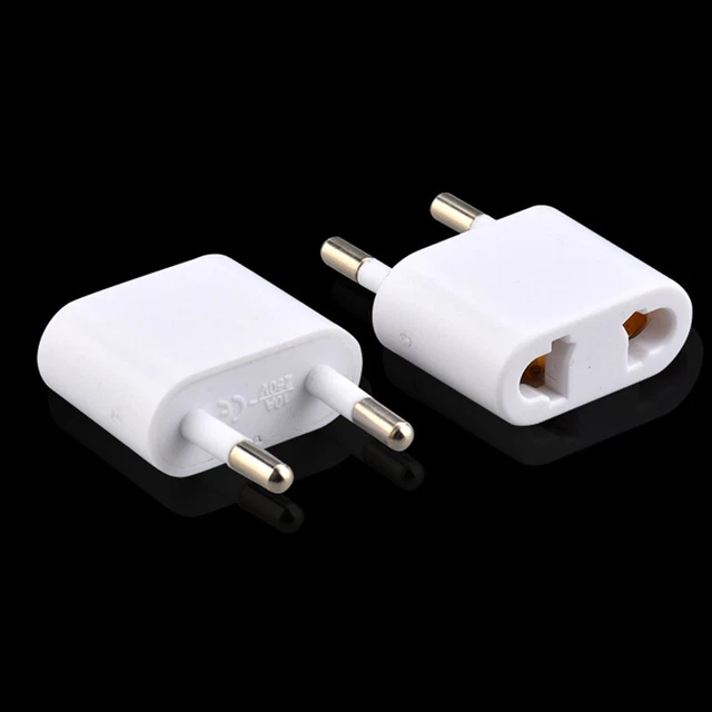 EU Plug Adapter Travel Adapter Power Adapter Electrical Plug Converter Sock_ZK