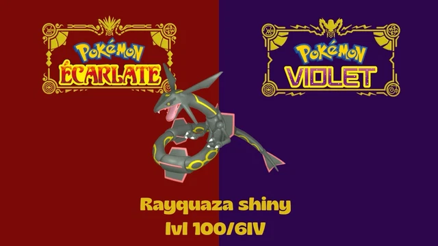 Pokémon Écarlate/Violet - Amovenus Shiny + Stratégie Niv 100 - Édition Française Switch - Neuf Scellé