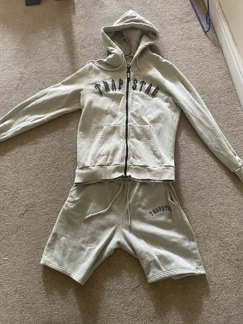 TRAPSTAR IRONGATE ARCH hoodie tracksuit monochrome edition Size Medium  £160.00 - PicClick UK