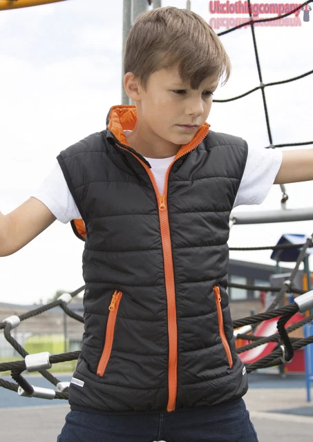 Bambini Gilet Imbottito Giacca Invernale Gilet Bambini Unisex Cappotti