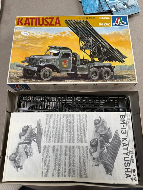 Katiusza ITALERI 1:35 KATIUSZA Stalin Organ Katyusha unused model kit £17.99 ...