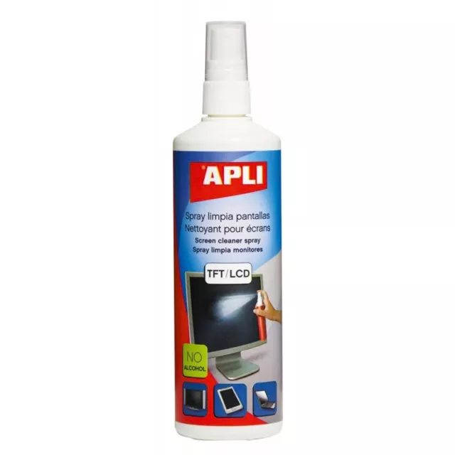 Spray nettoyant pour les écrans - 250ml - Apli