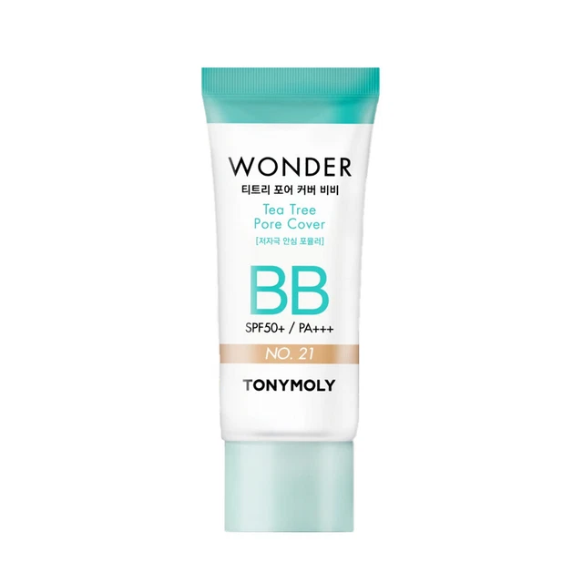 [TONYMOLY] Wonder Tea Tree Cubierta Poro BB - 30 ml (SPF50+ PA++) / Regalo Gratis