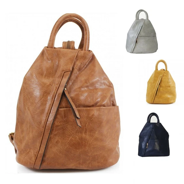 Zaino Moda Design Donna Ragazza Adatto Taglia S-Media Finta Pelle