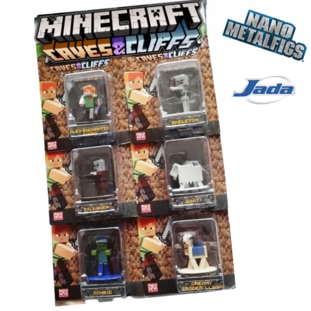 Minecraft Caves & Cliffs Jada Druckguss Nano Metalle Spielzeugfigur 231101 Figur