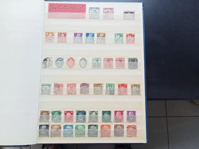 Briefmarken Deutsches Reich , gestempelt
