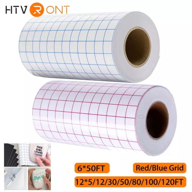 Clear Vinyl Application Transfer Paper Tape for Wall Craft Art