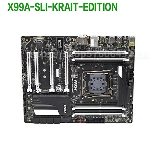 MSI X99A SLI Krait Edition Motherboard Intel X99 M.2 Lga 20113 Atx