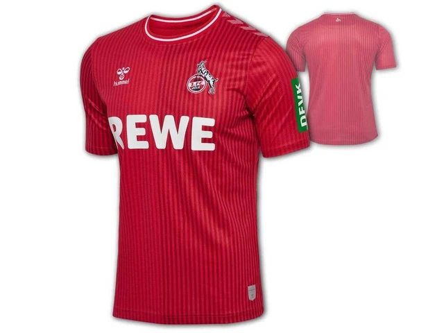 1. FC Köln Auswärtstrikot 23 24 HUMMEL Effzeh Home Shirt Jersey S-2XL~HERREN~HOT