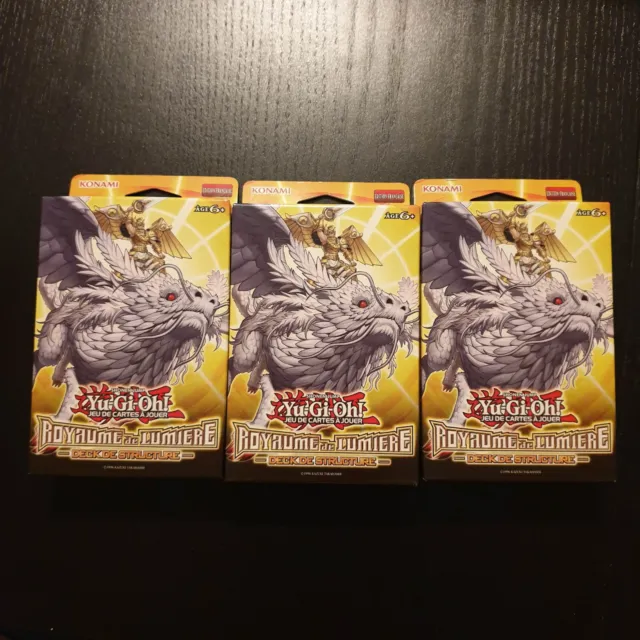 yugioh x3 Deck seigneur lumière / Lightsworn, royaume de lumière, Realm of light