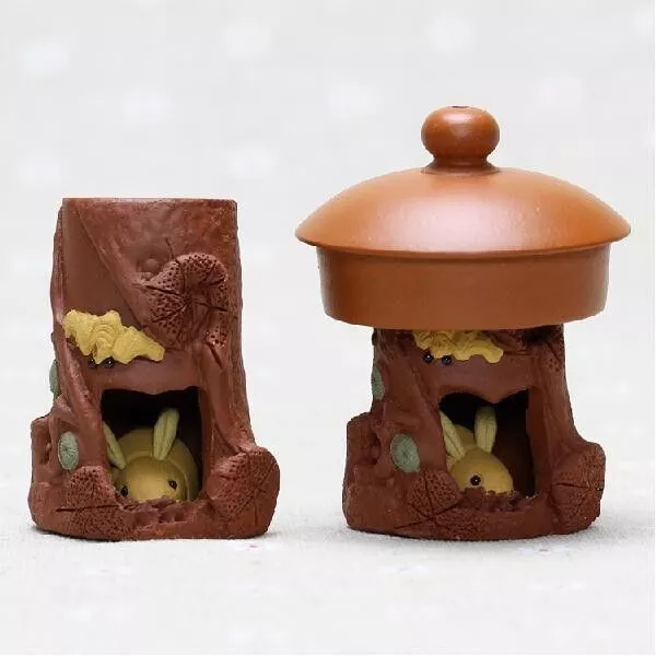 holder for tea pot lid yixing zisha kungfu tea set accessories tea pet rabbit