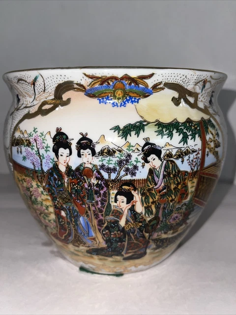 Japanese Fish Bowl Planter FOR SALE! - PicClick