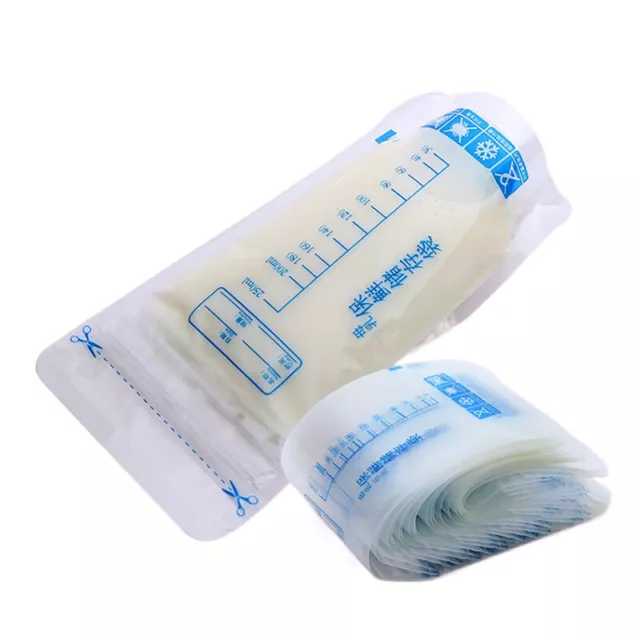 250 ml sacchetto congelatore latte madre cibo materno sacchetto per alimentazione Bf