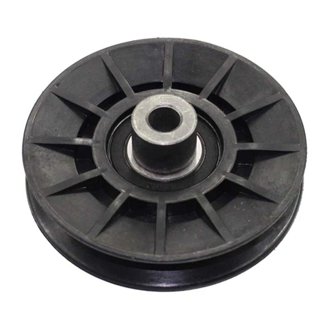 2 Pack 532194326 V-Groove Idler Pulley With 532194327 Pulley Idler Flat