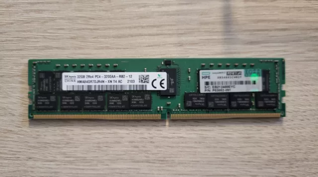 SK Hynix HPE 32GB 2Rx4 PC4-3200AA-RB2-12 DDR4-RAM ECC Server Arbeitsspeicher