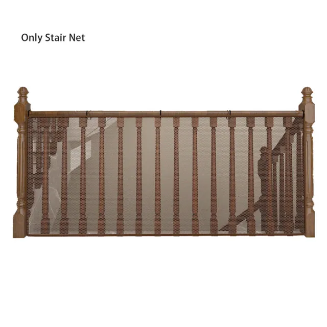 Child Safety Sturdy Mesh Stair Net Polyester Toy For Railing Window Corridors