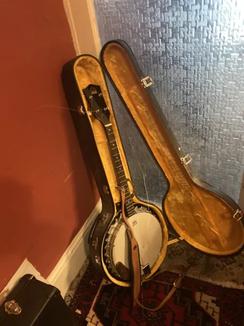Hondo 4 String Tenor Banjo