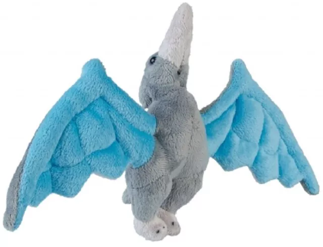 Ravensden Soft Toy Pteranodon 30Cm - Fr055Pt Dinosaur Pterodactyl Grey Animal