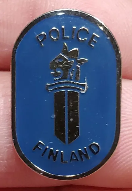 Police Finland Pin