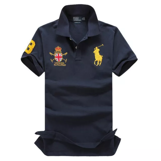 Polo Ralph Lauren Men's Classic Custom Fit Polo Shirt UK**--