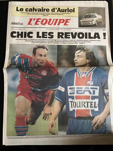 Journal L'Équipe Du 10 Novembre 1977 : Monaco, Nice, PSG, Saint-Étienne, Maertens, Hinault