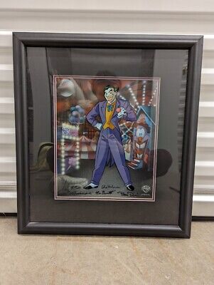 "Classic Joker" from Batman: the Animated Series Cel Autographed by Bruce Timm 2
