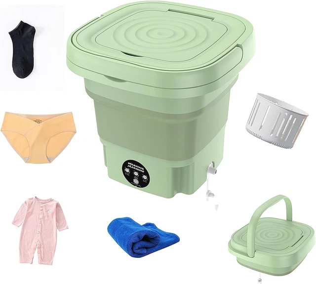 Affaire A Saisir : Mini Machine A Laver 8L Portable Neuve!