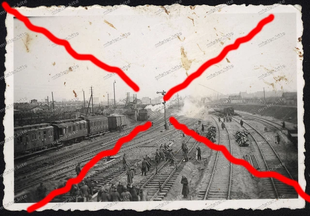 FOTOMARIENBURGWESTPREUSSENMALBORKEISENBAHNPIONIEREBAHNHOF194121