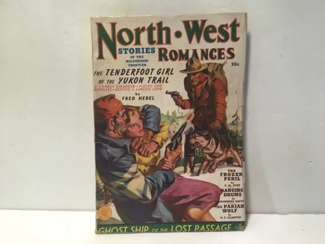North West Romances  Stories Pulp Magazine Pulp Winter 1939