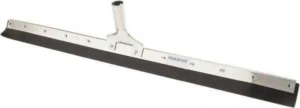 PRO SOURCE 36" Rubber Blade Floor Squeegee Tapered End, Black