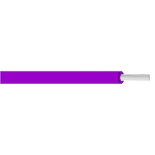 Fil Auto GXL Calibre 12, Violet, Paroi Mince - Bobine 250 Pieds (76 Mètres)