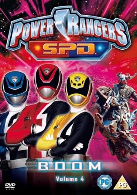 POWER RANGERS S.P.D.: Boom, Vol. 4 DVD Children (2006) Power Rangers S ...