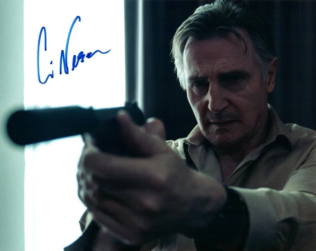 Liam Neeson Signed 8x10 Photo Picture with COA great looking autographed Pic