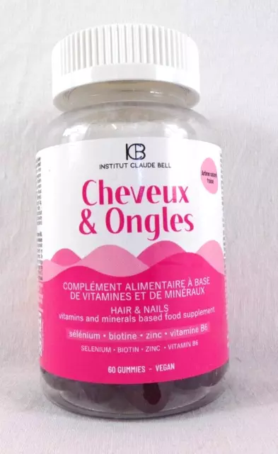 Gummies Cheveux & Ongles 60 Gummies