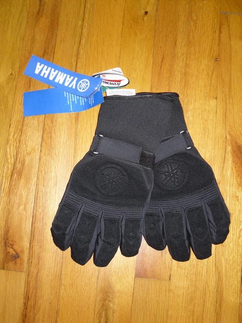 NWT Men's YAMAHA BASE CAMP Snowmobile Gloves Sz Med