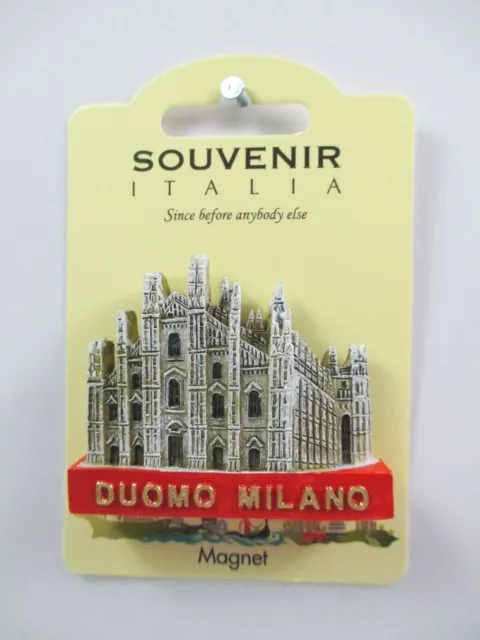 Mailand Italien Magnet Poly Souvenir Italy Milano Dom Kirche Kathedrale (i213)