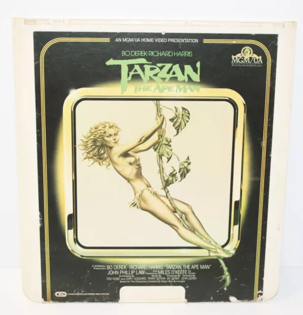 VideoDisc CED Disc- Tarzan the Ape Man - 1981 Bo Derek MGM UA